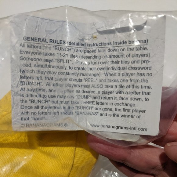 44. Bananagrams Anagram Word Game Christmas Holiday Birthday Gift NWT - Picture 4 of 4